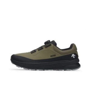 [데상트]DESCENTE DUALIS 남성 캐주얼화 블랙 밀리터리 그린 레더