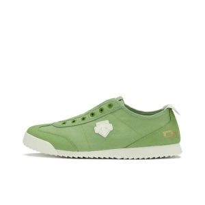 [데상트]DESCENTE Chron 캐주얼 라이프 캐주얼화 남여공용 신발끈 없음 그린