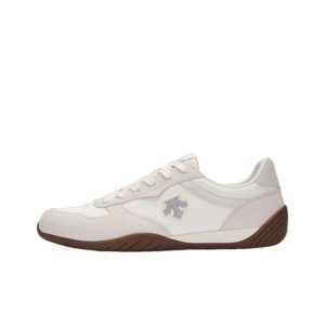 [데상트]DESCENTE CHRON TEMPO SLIM 빈티지 얇은 플랫폼 모터스포츠 스니커즈 그레이로고