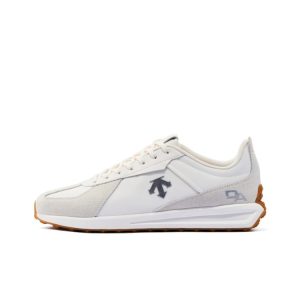 [데상트]DESCENTE Chron TRAINER 스포티 심플 로우탑 생활 스니커즈 흰색