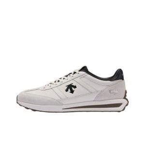 [데상트]DESCENTE CHRON RACER 편안하고 코디하기 좋은 로우탑 생활 스니커즈 화이트브라운