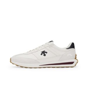 [데상트]DESCENTE CHRON RACER 편안하고 코디하기 좋은 로우탑 생활 스니커즈 베이지레드