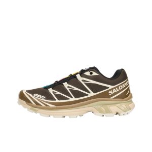살로몬 XT6 스니커즈 브라운 473058