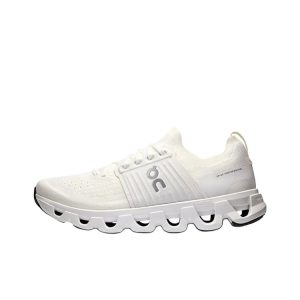 온 러닝 클라우드와프트4 컴포트웨어 미끄럼방지 내마모성 러닝화 White/White