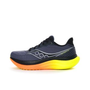 [써코니] Saucony Triumph23 편안한 러닝화 남녀 공용 회색 주황노랑S21023-99
