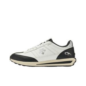 [데상트]DESCENTE CHRON RACER 편안하고 코디하기 좋은 로우탑 생활 스니커즈 화이트블랙