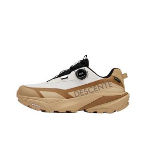 [데상트]DESCENTE SKI STYLE GORE-TEX  컴포트 내마모 방수 로우컷 트레킹화 브라운화이트