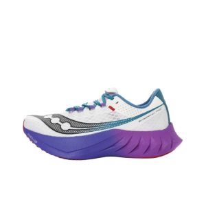 [써코니] Saucony Endorphin Pro 4  장거리 런닝화 남녀공용 흰색 보라색S10939-68/S20939-68