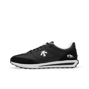 [데상트]DESCENTE CHRON RACER 편안하고 코디하기 좋은 로우탑 생활 스니커즈 블랙