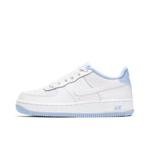 나이키 에어포스 1 로우 화이트 하이드로진 블루 GS CD6915-103